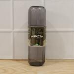 Travel Plastic Toothbrush Holder with Foldable Glass Design
