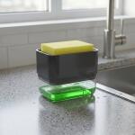 Soap Dispenser with Sponge Holder (1 Set)