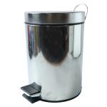 Premium Stainless Steel Pedal Dustbin with Close Lid (1 Pc,3 Ltr)