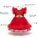 Kid's birthday girl Red Frocks