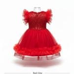 Kid's birthday girl Red Frocks