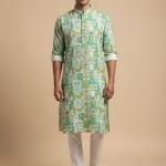 Printed kurta for Men